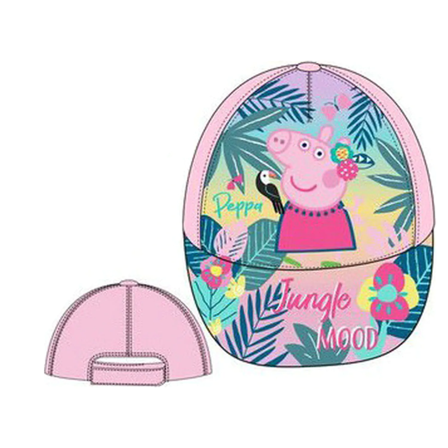 Peppa Pig Jungle Mood detská baseballová čiapka 54 cm produktová fotografia
