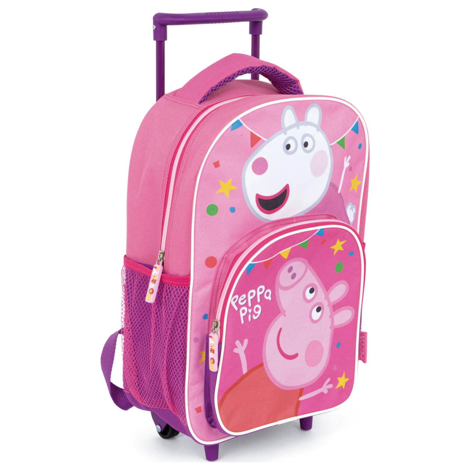 Peppa Pig Party Rolling predškolský batoh, taška 36 cm produktová fotografia