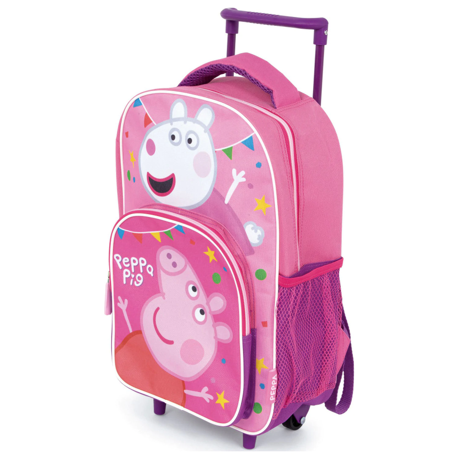 Peppa Pig Party Rolling predškolský batoh, taška 36 cm produktová fotografia