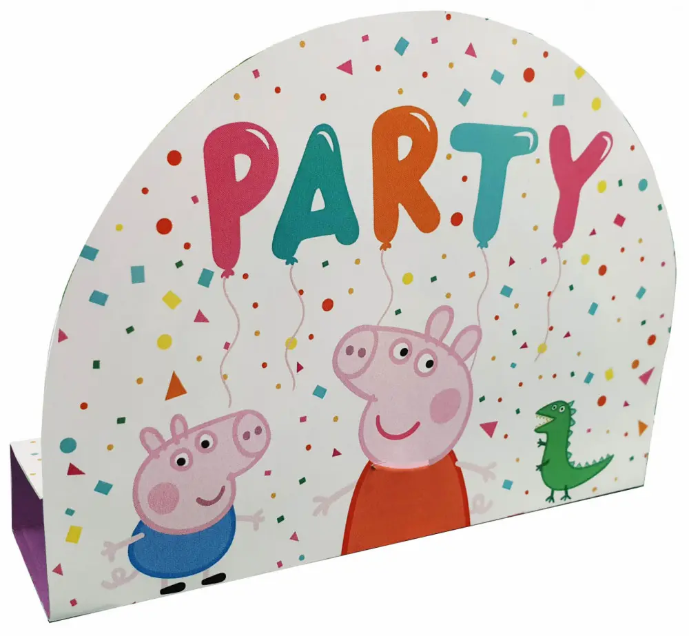 Peppa Pig Party pozvánka 8 ks produktová fotografia