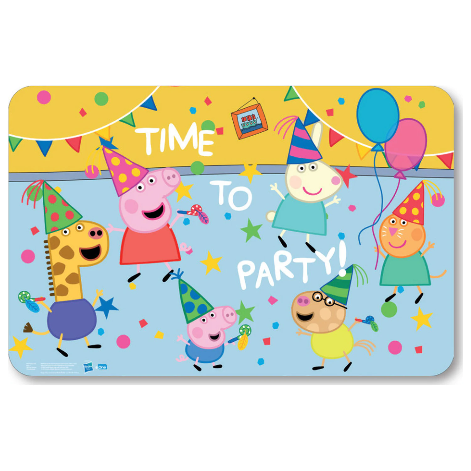 Peppa Pig Party prestieranie 43x28 cm produktová fotografia
