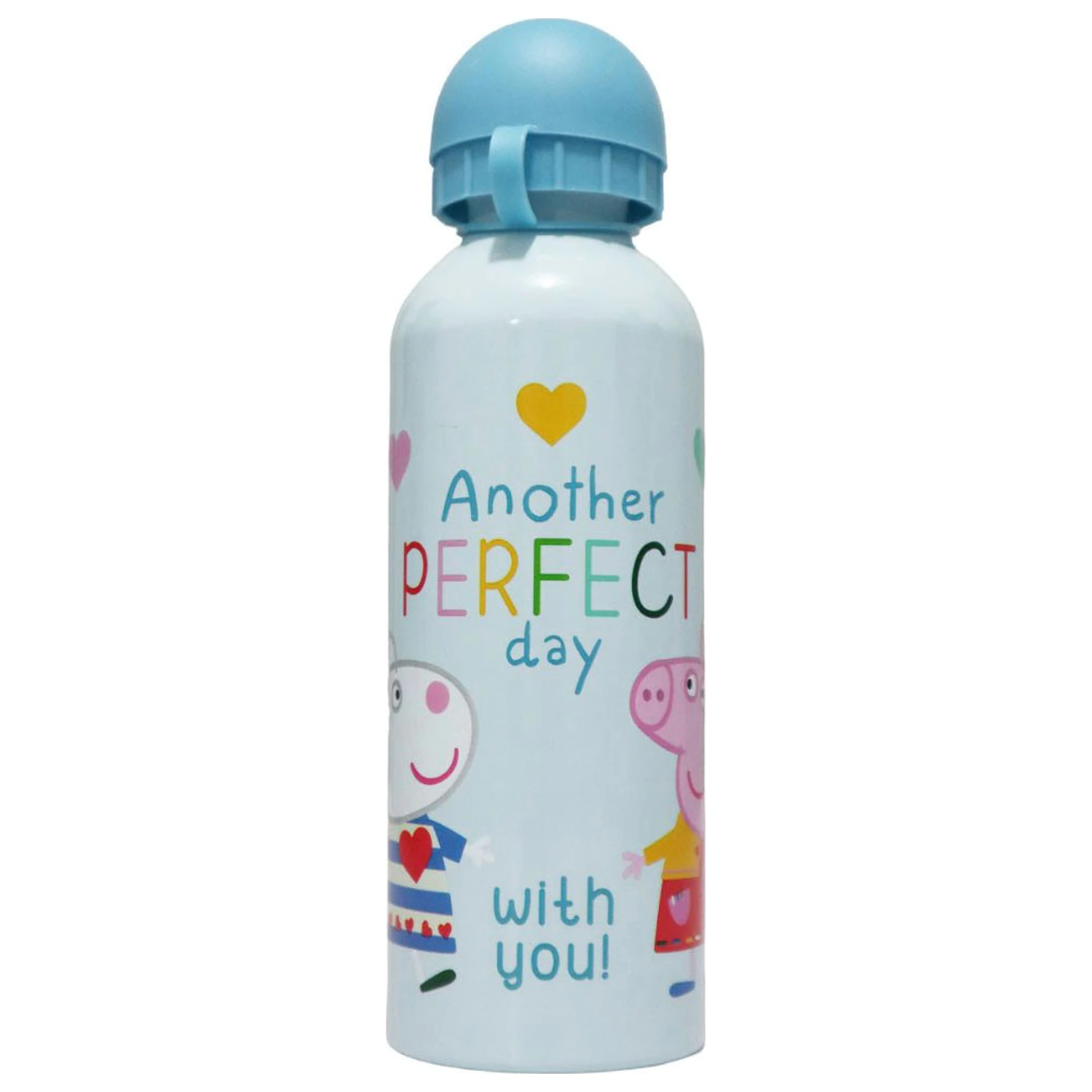 Peppa Pig Perfect Day hliníková fľaša na vodu s náustkom 500 ml produktová fotografia