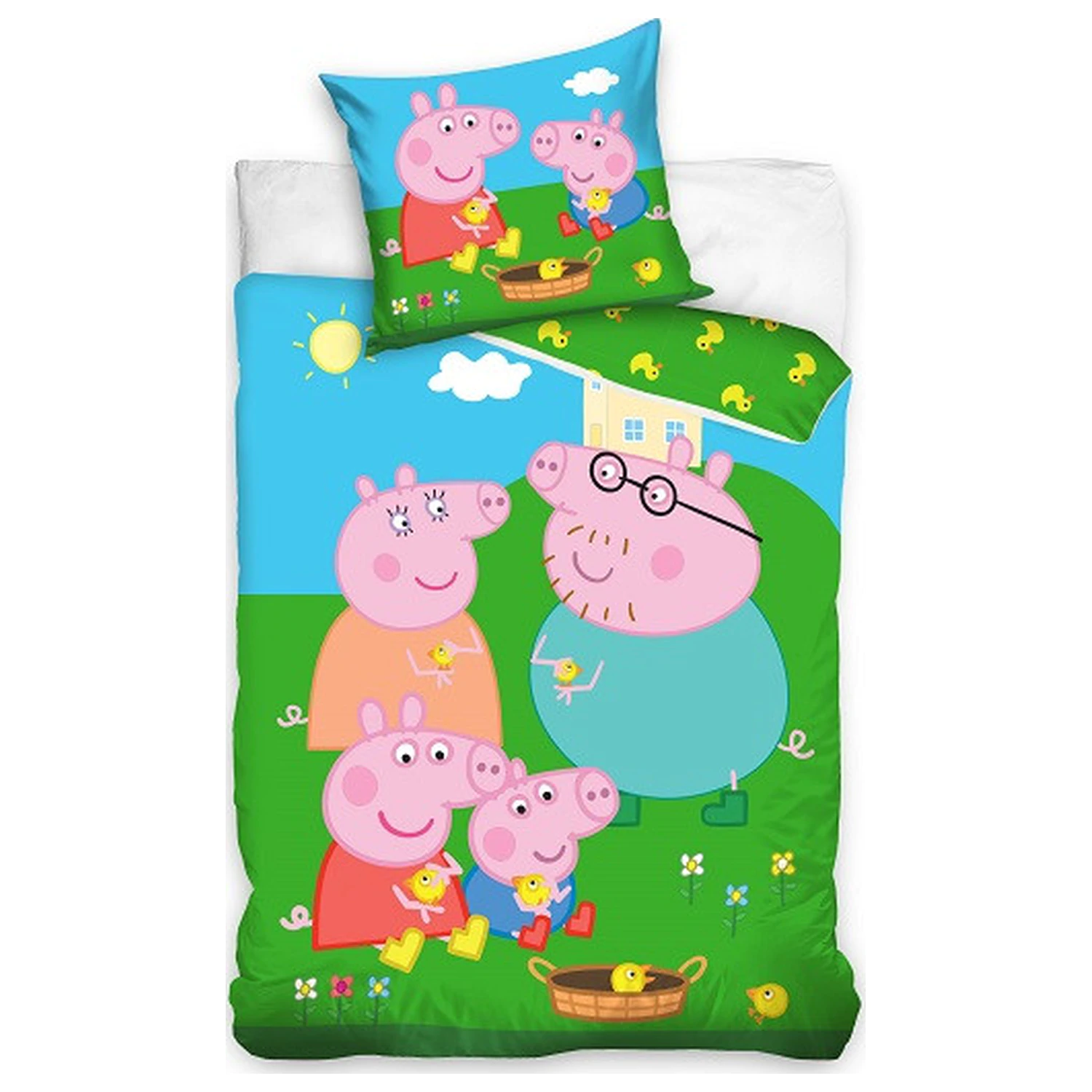 Peppa Pig Piggy Family obliečka na perinu produktová fotografia