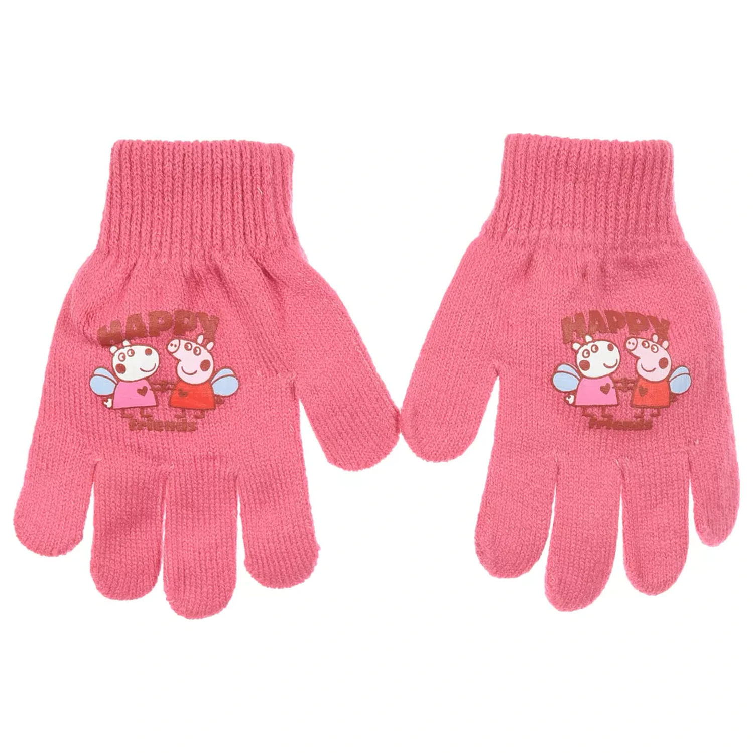 Peppa Pig ružové detské rukavice produktová fotografia