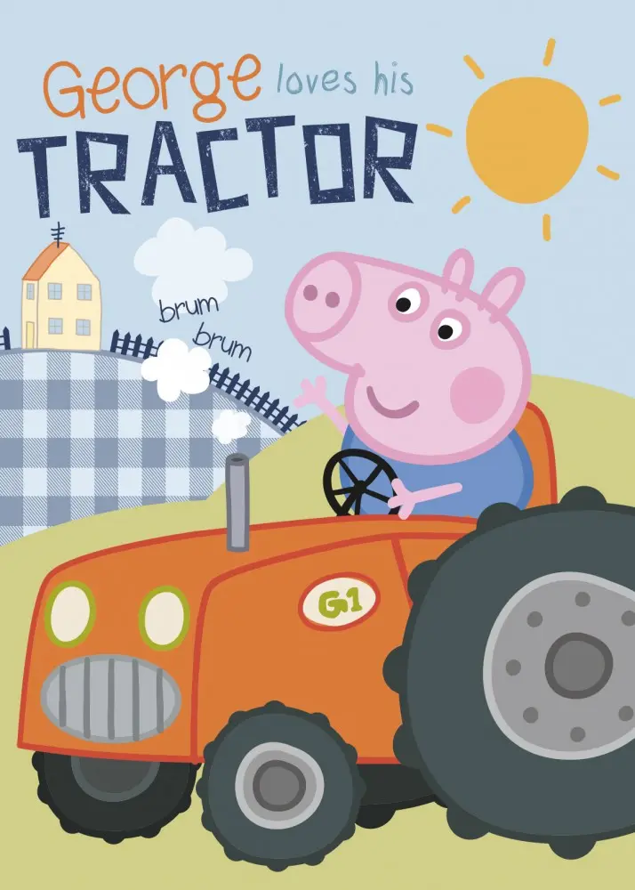Peppa Pig flísová deka 100*140 cm produktová fotografia