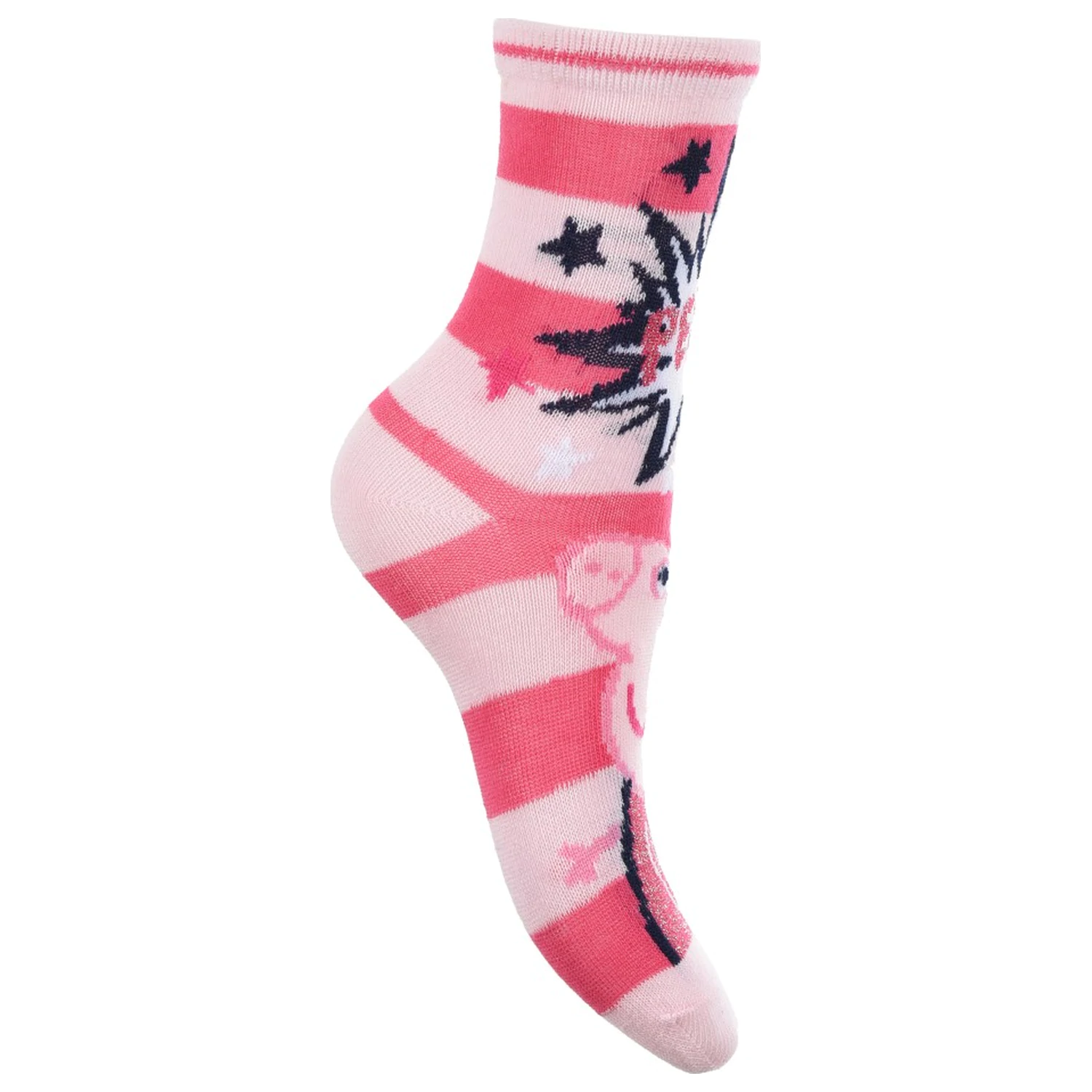 Peppa Pig Sparkle Steps Sivé detské ponožky 31/34 produktová fotografia