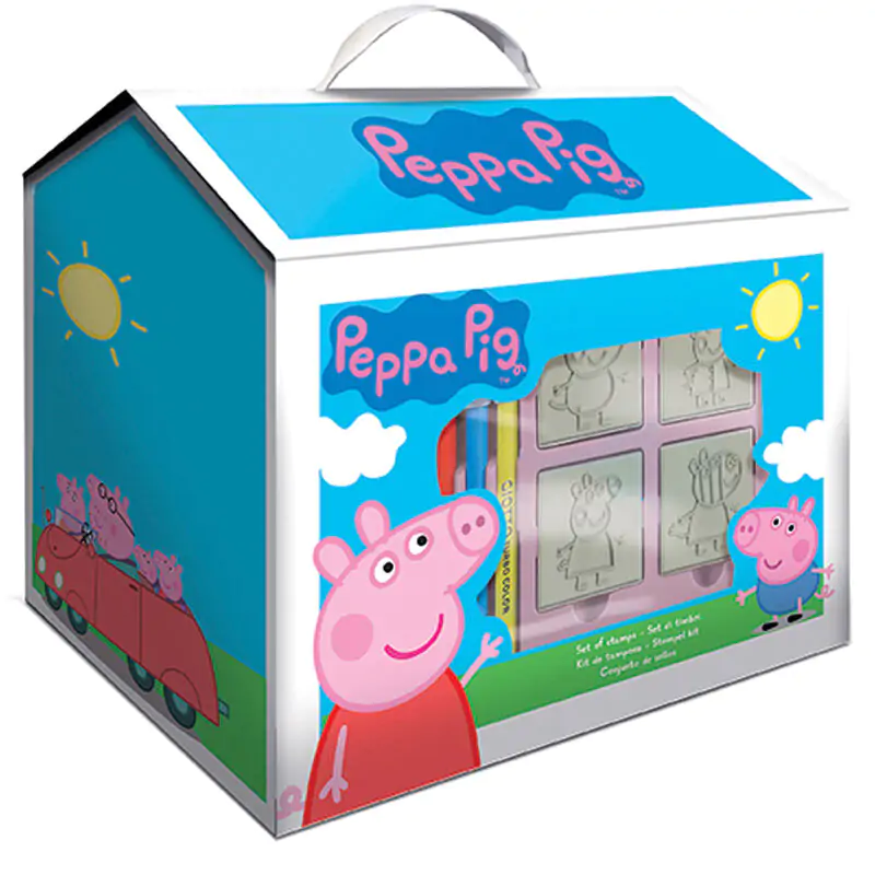 Peppa Pig house stationery set 20 ks produktová fotografia