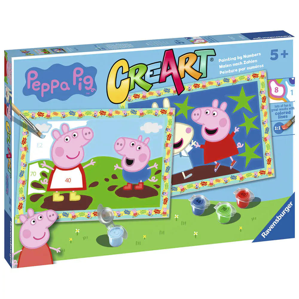 Peppa Pig CreArt maliarska sada produktová fotografia
