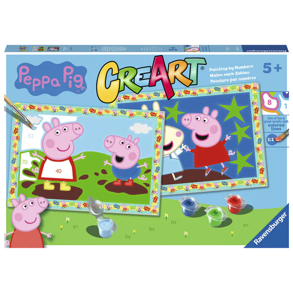 Peppa Pig CreArt maliarska sada produktová fotografia