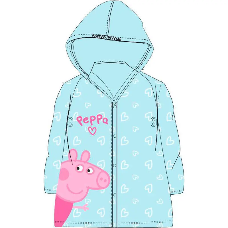 Peppa Pig pršiplášť produktová fotografia