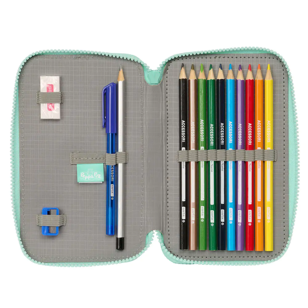 Peppa Pig George dvojité puzdro na ceruzky 28 ks produktová fotografia