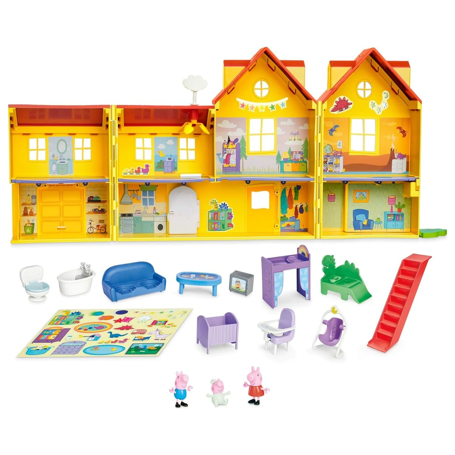 Peppa Pig domček s hracou súpravou produktová fotografia