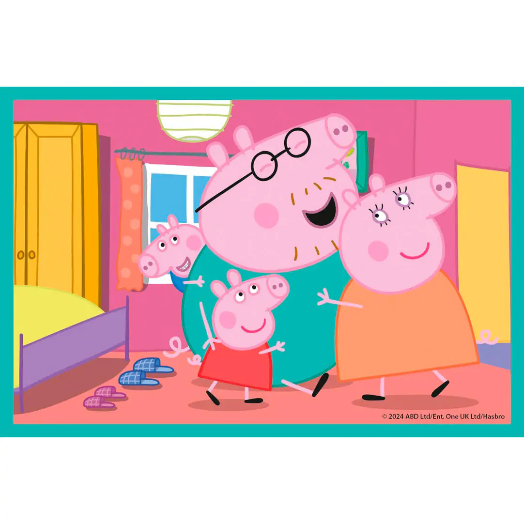 Peppa Pig kocka puzzle 6ks produktová fotografia