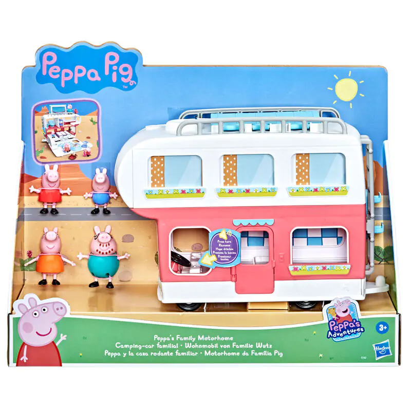 Peppa Pig karavan produktová fotografia