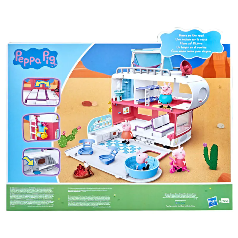 Peppa Pig karavan produktová fotografia