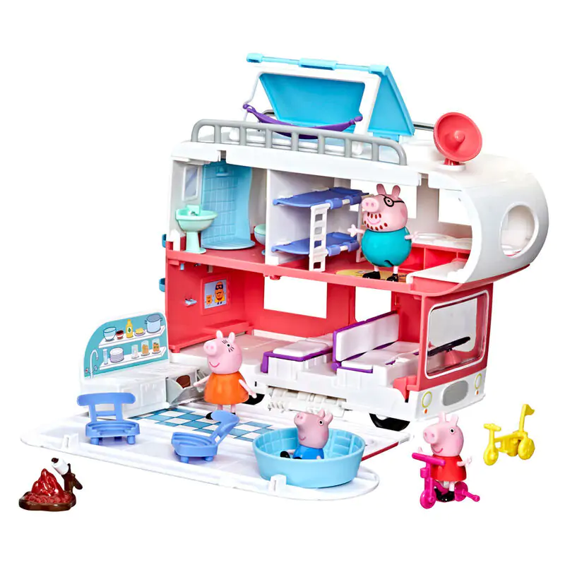 Peppa Pig karavan produktová fotografia