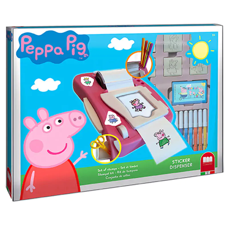Stroj na výrobu nálepiek Peppa Pig produktová fotografia
