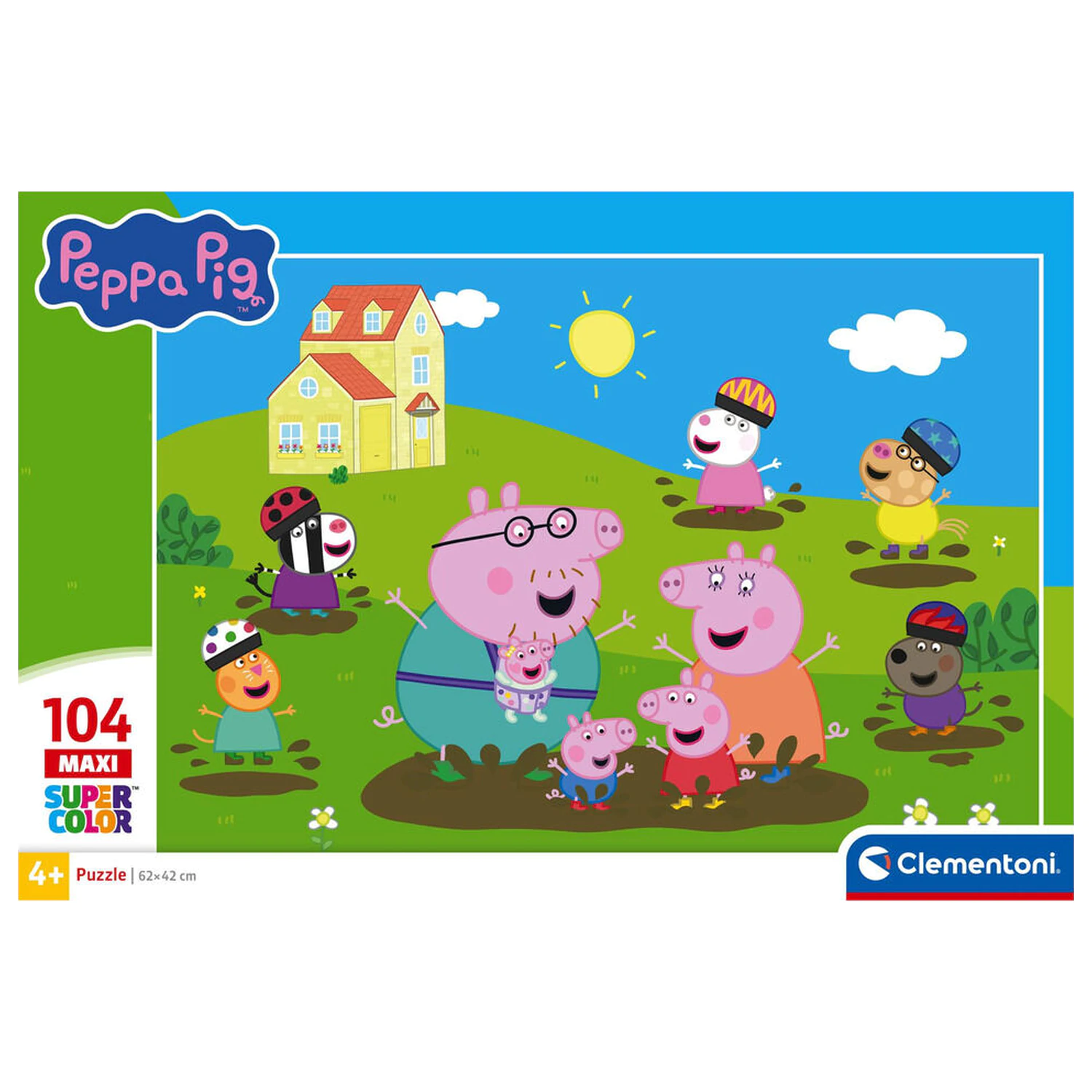 Peppa Pig maxi puzzle 104 kusov produktová fotografia