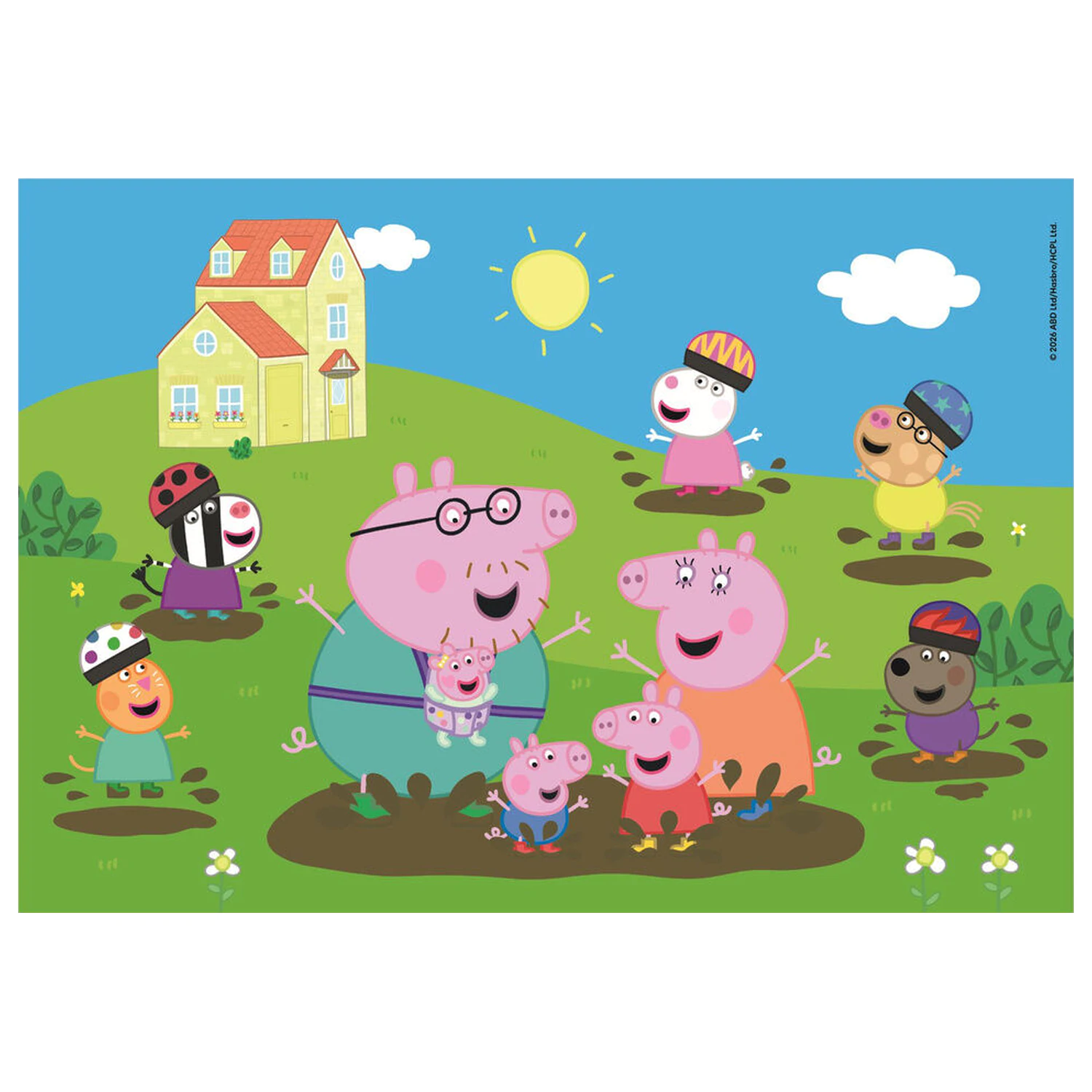 Peppa Pig maxi puzzle 104 kusov produktová fotografia