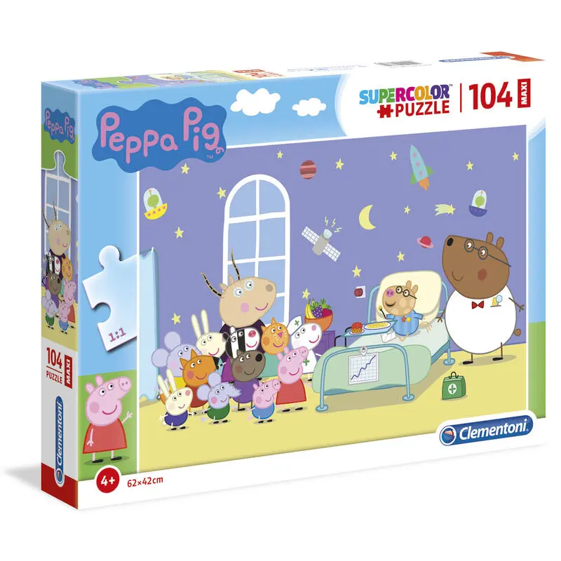 Peppa Pig Maxi puzzle 104 kusov termékfotó