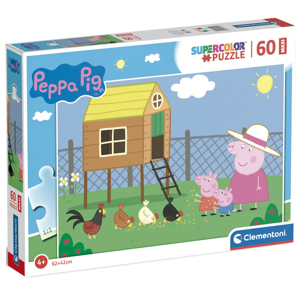 Peppa Pig maxi puzzle 60 dielikov produktová fotografia
