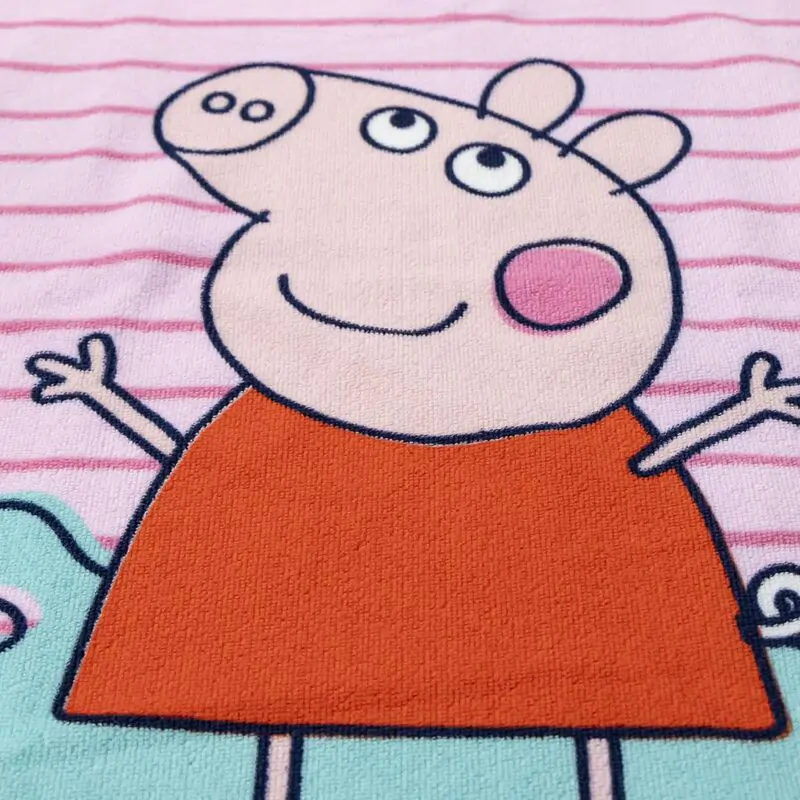 Peppa Pig mikrovláknová plážová osuška produktová fotografia