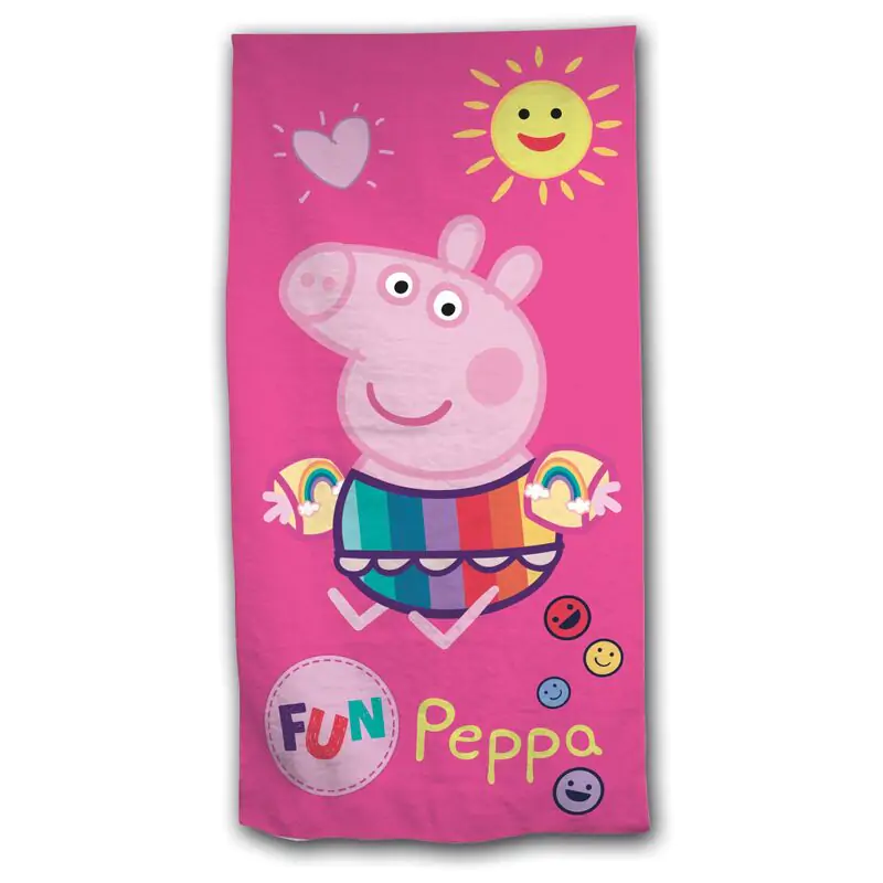 Peppa Pig mikrovláknový plážtörölköző termékfotó