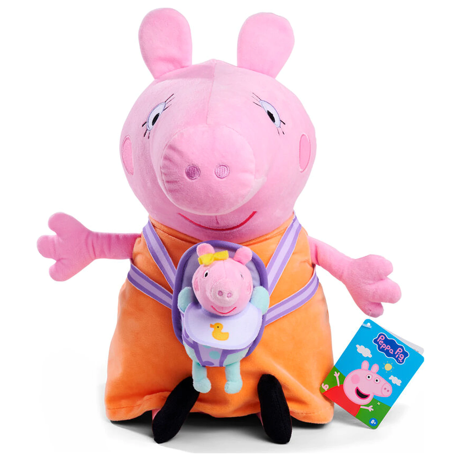 Peppa Pig Mummy Pig s plyšovou hračkou Evie, 33 cm produktová fotografia
