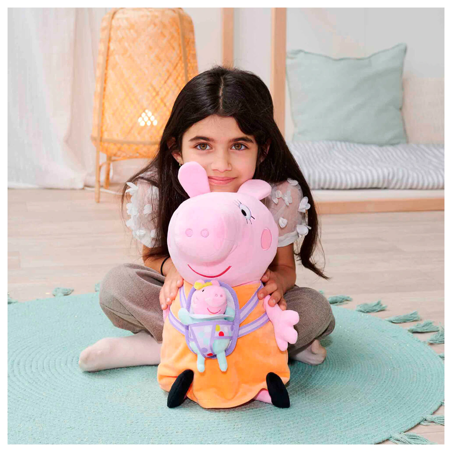 Peppa Pig Mummy Pig s plyšovou hračkou Evie, 33 cm produktová fotografia
