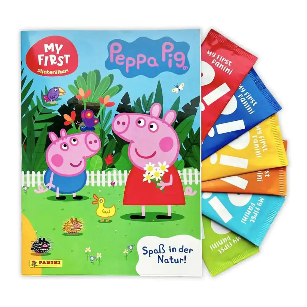 Peppa Pig My First Panini album so samolepkami Kompletná sada *German Version* produktová fotografia