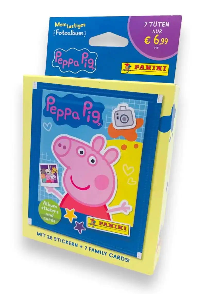 Peppa Pig - Môj zábavný fotoalbum nálepky a zberateľské karty Eco-Blister *German Version* produktová fotografia