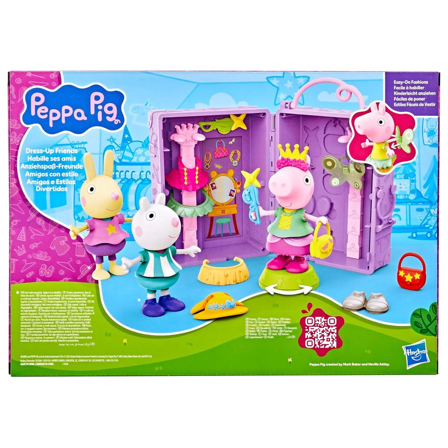 Peppa Pig Peppa's Dress-Up šatník + figúrka 15 cm produktová fotografia