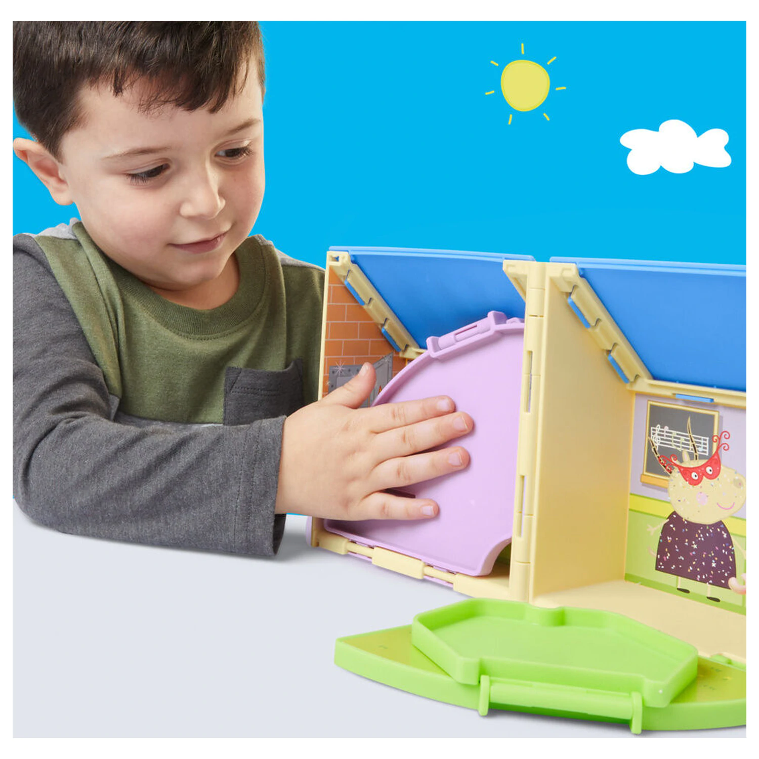Peppa Pig Prenosný playset škôlky produktová fotografia