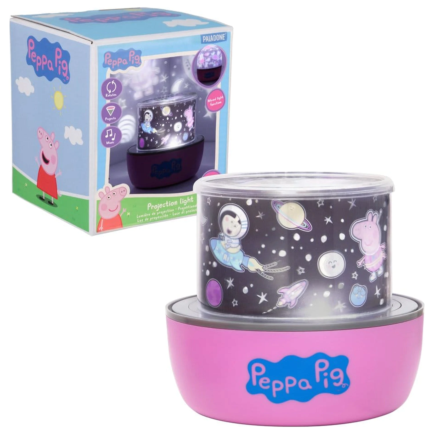 Peppa Pig Svetelná projekcia produktová fotografia