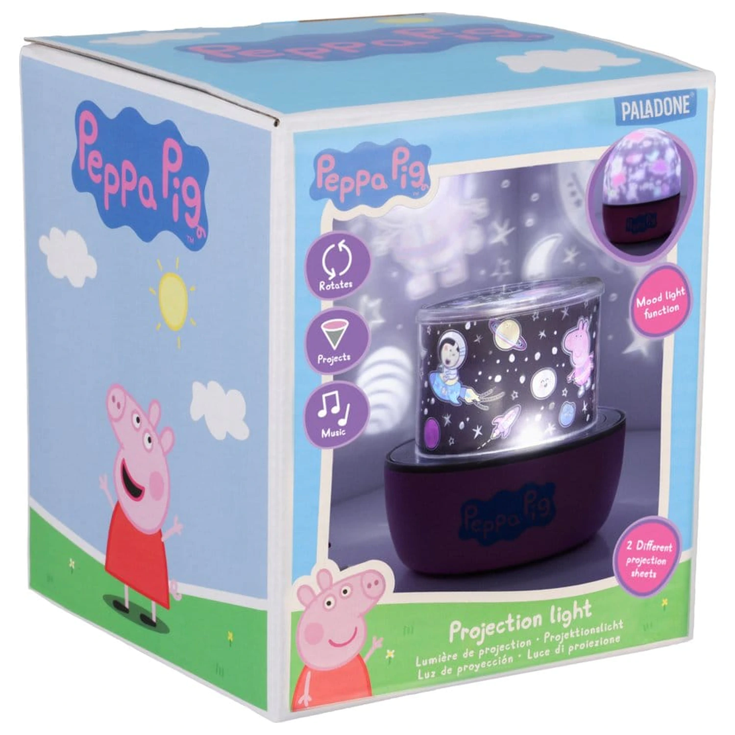 Peppa Pig Svetelná projekcia produktová fotografia