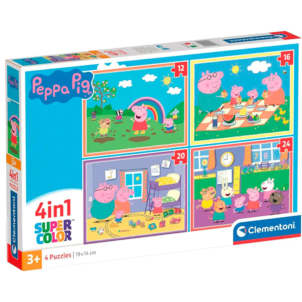 Peppa Pig puzzle 12-16-20-24ks termékfotó