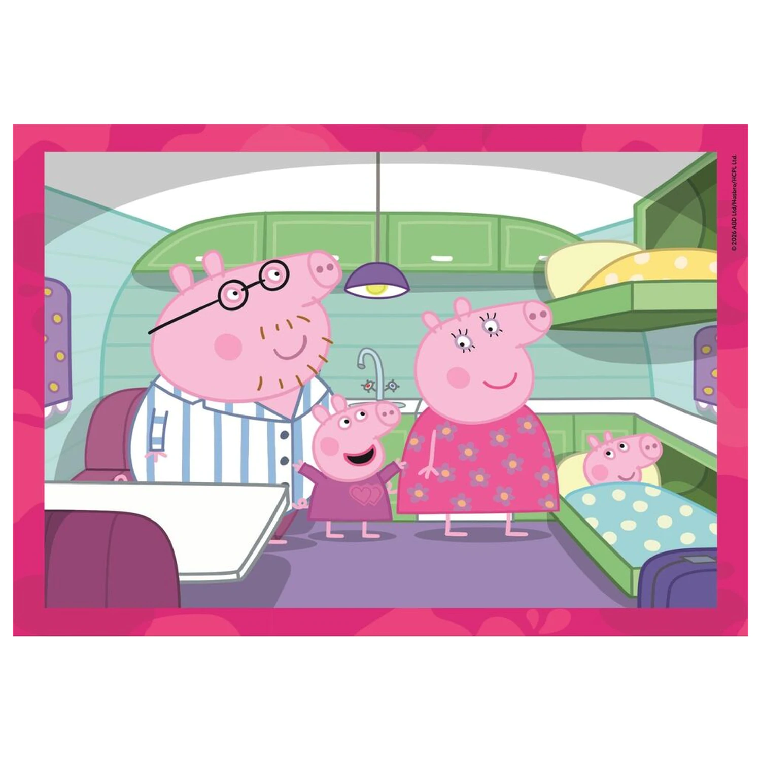 Peppa Pig puzzle 12-16-20-24 kusov produktová fotografia