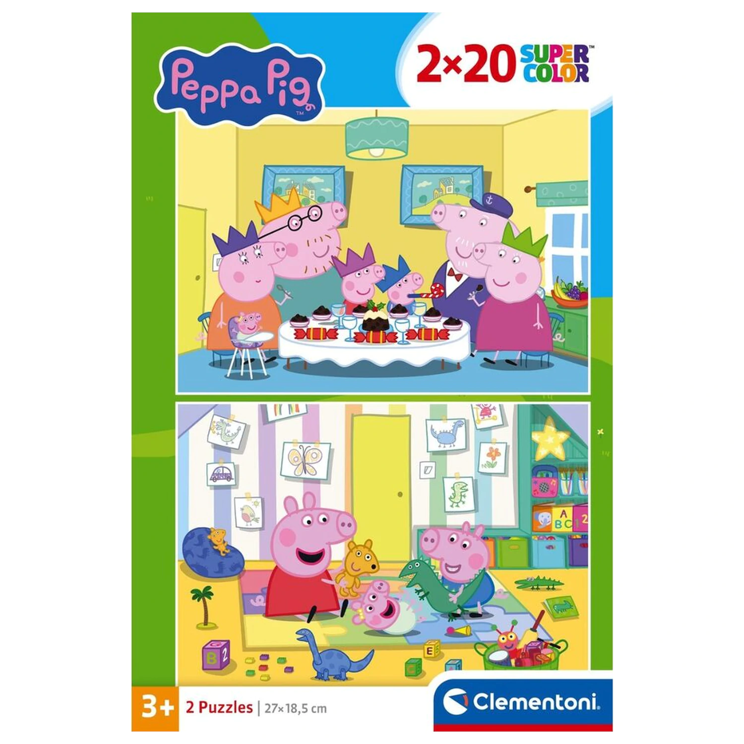 Peppa Pig puzzle 2x20ks produktová fotografia