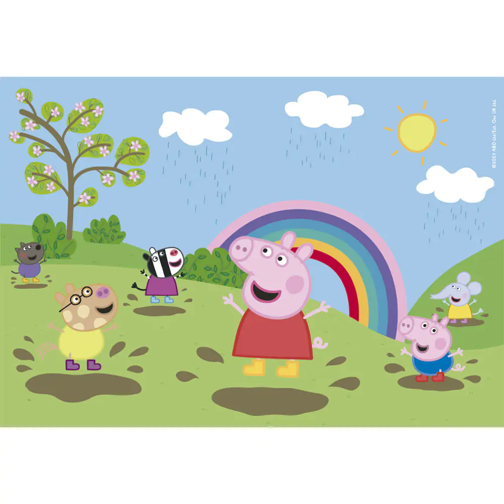 Peppa Pig puzzle 2x60 dielikov produktová fotografia