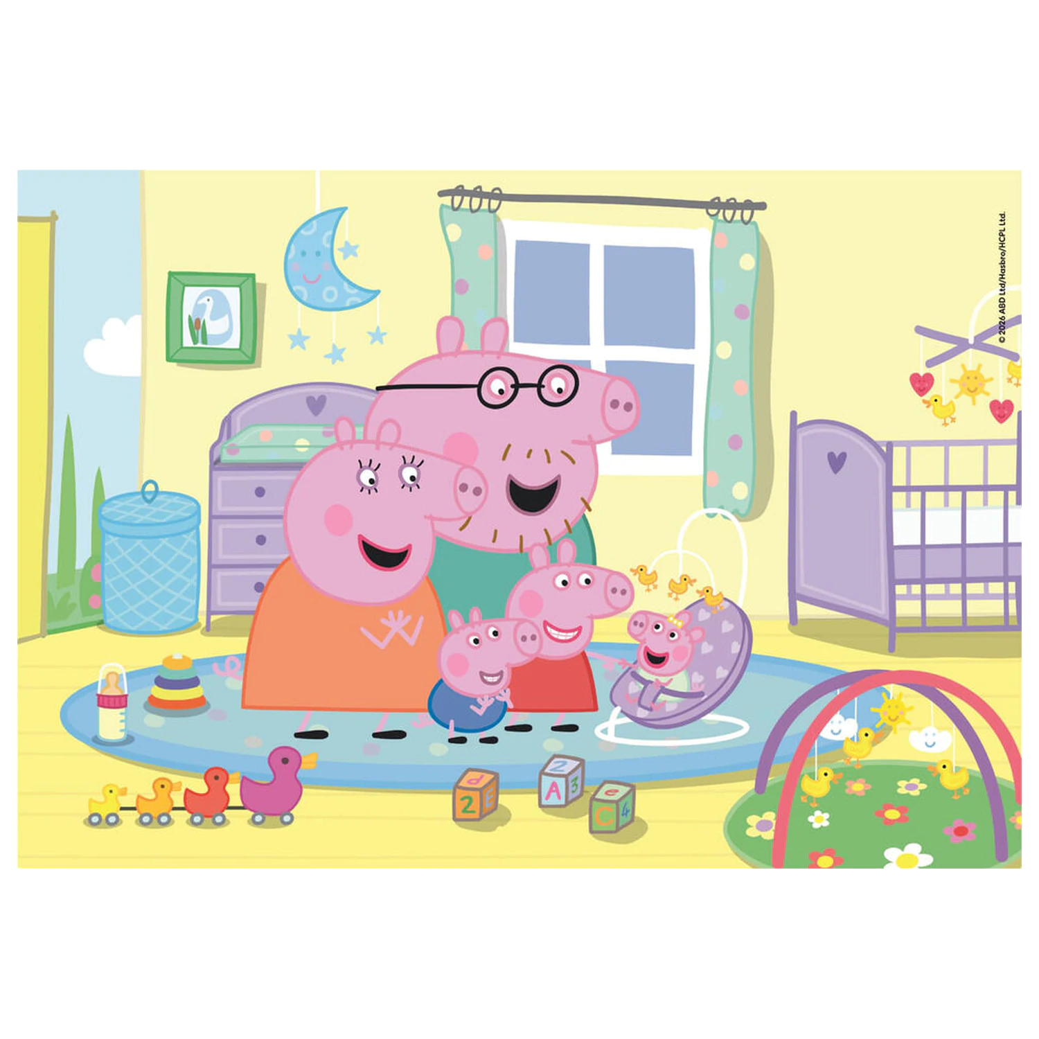Peppa Pig puzzle 2X60ks produktová fotografia
