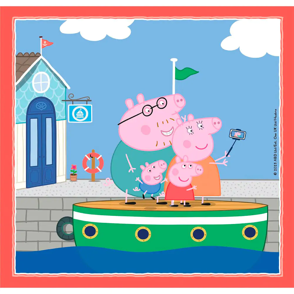 Peppa Pig puzzle 3x48 ks termékfotó