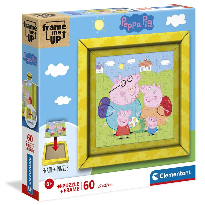 Peppa Pig Frame me Up puzzle 60 ks termékfotó