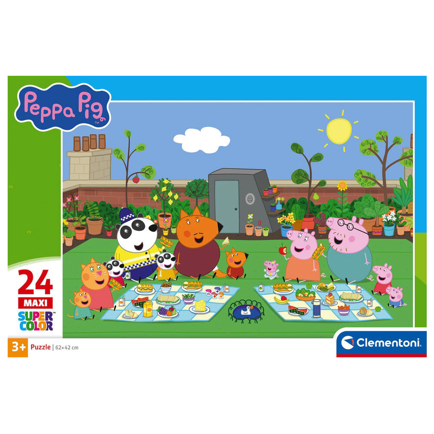 Peppa Pig puzzle maxi 24 ks produktová fotografia
