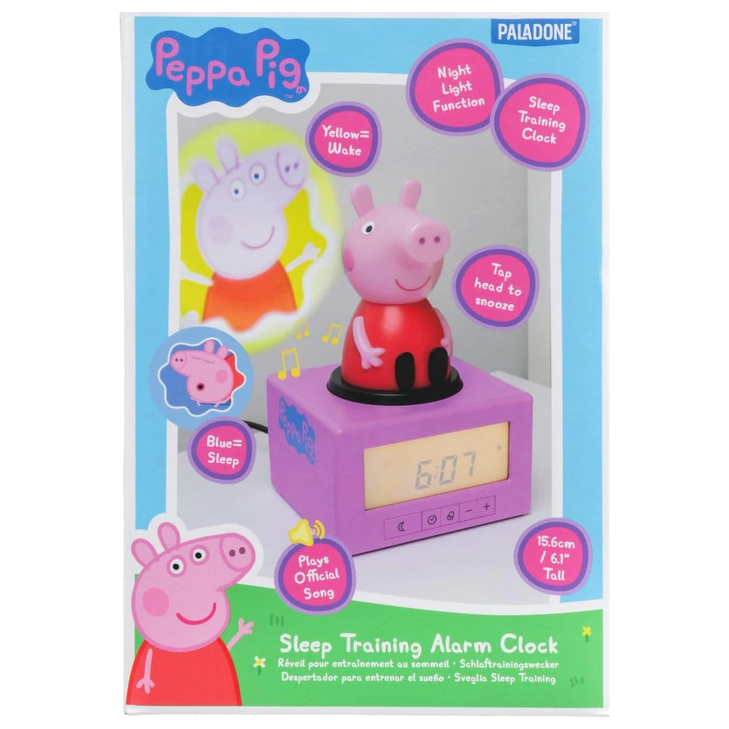Peppa Pig Budík tréning spánku produktová fotografia