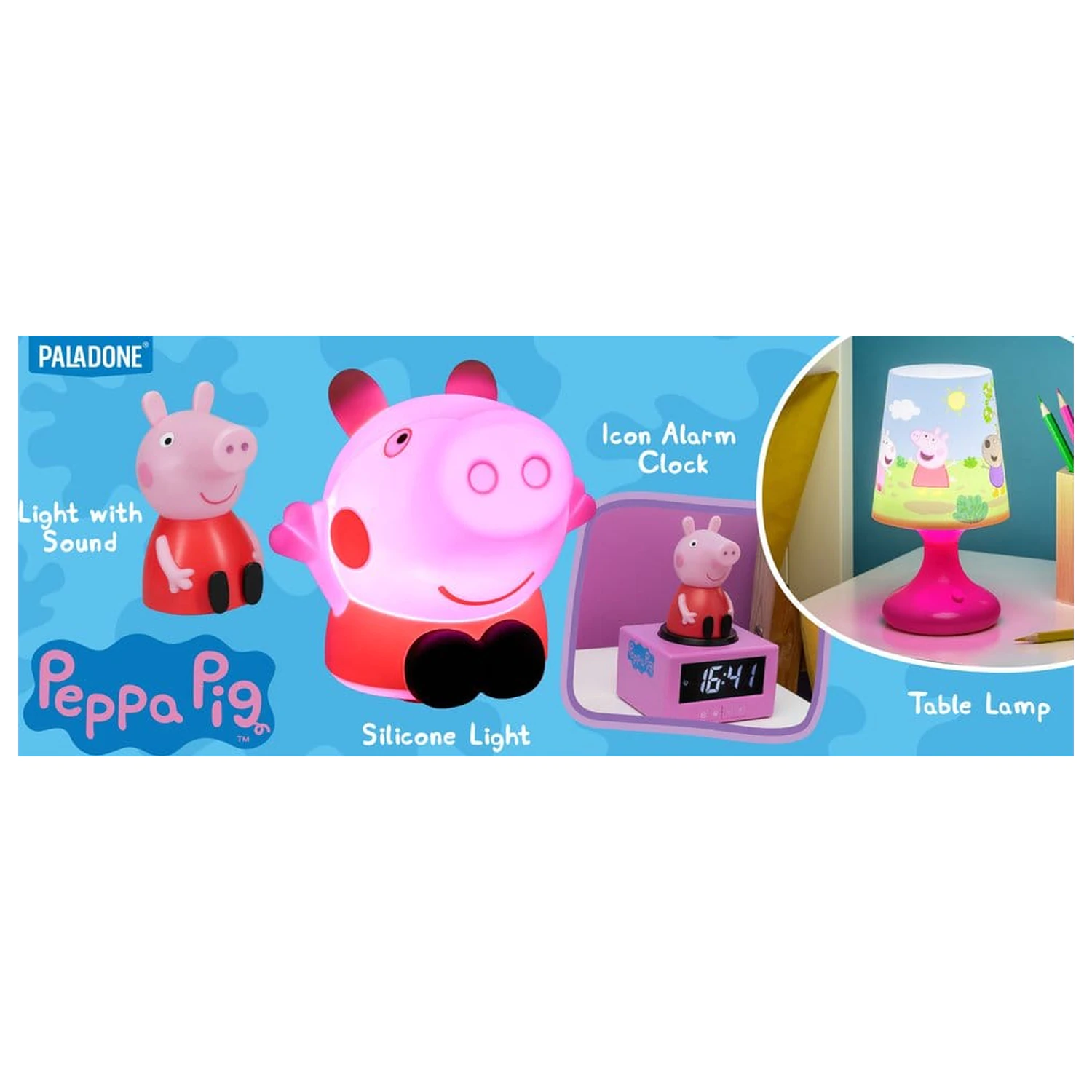 Peppa Pig Budík tréning spánku produktová fotografia
