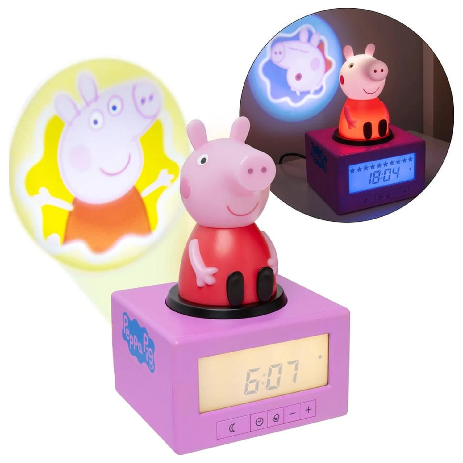 Peppa Pig Budík tréning spánku produktová fotografia