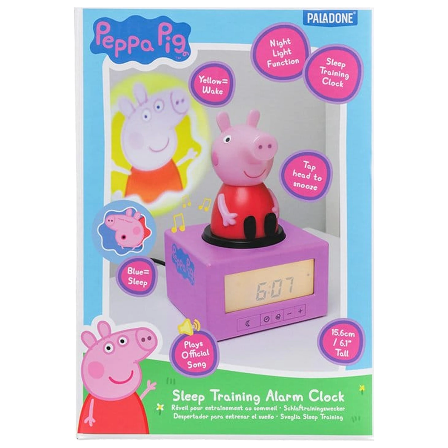 Peppa Pig Budík tréning spánku produktová fotografia
