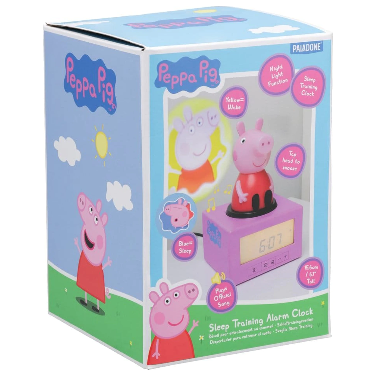 Peppa Pig Budík tréning spánku produktová fotografia