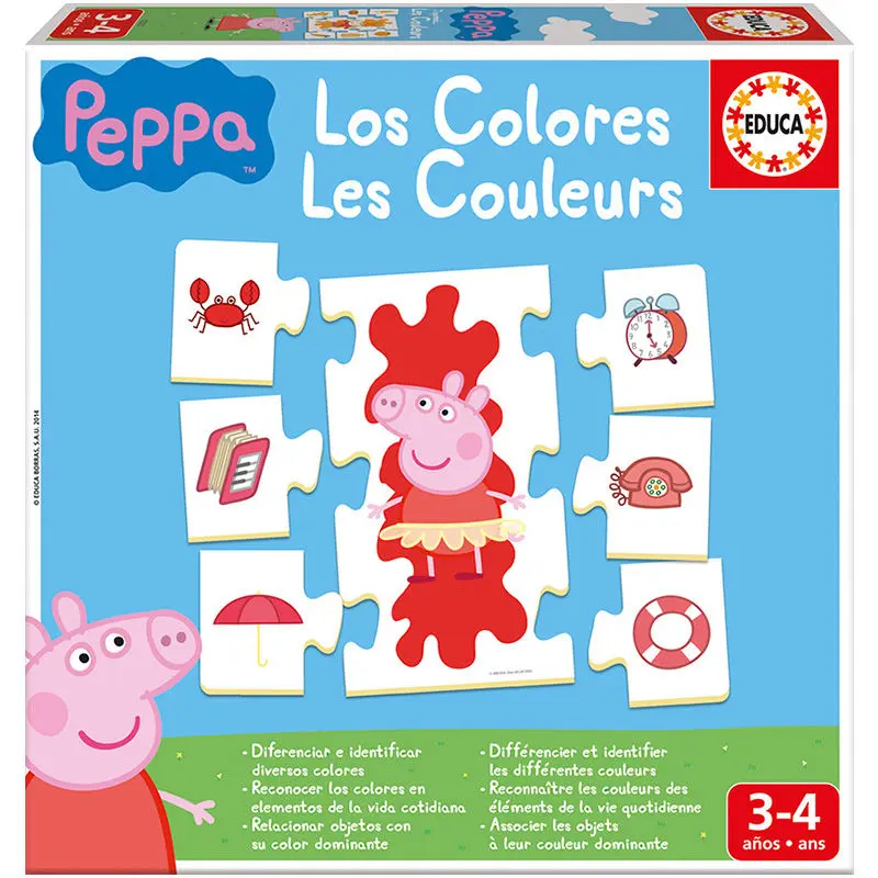 Peppa Pig Learn the Colours hra termékfotó