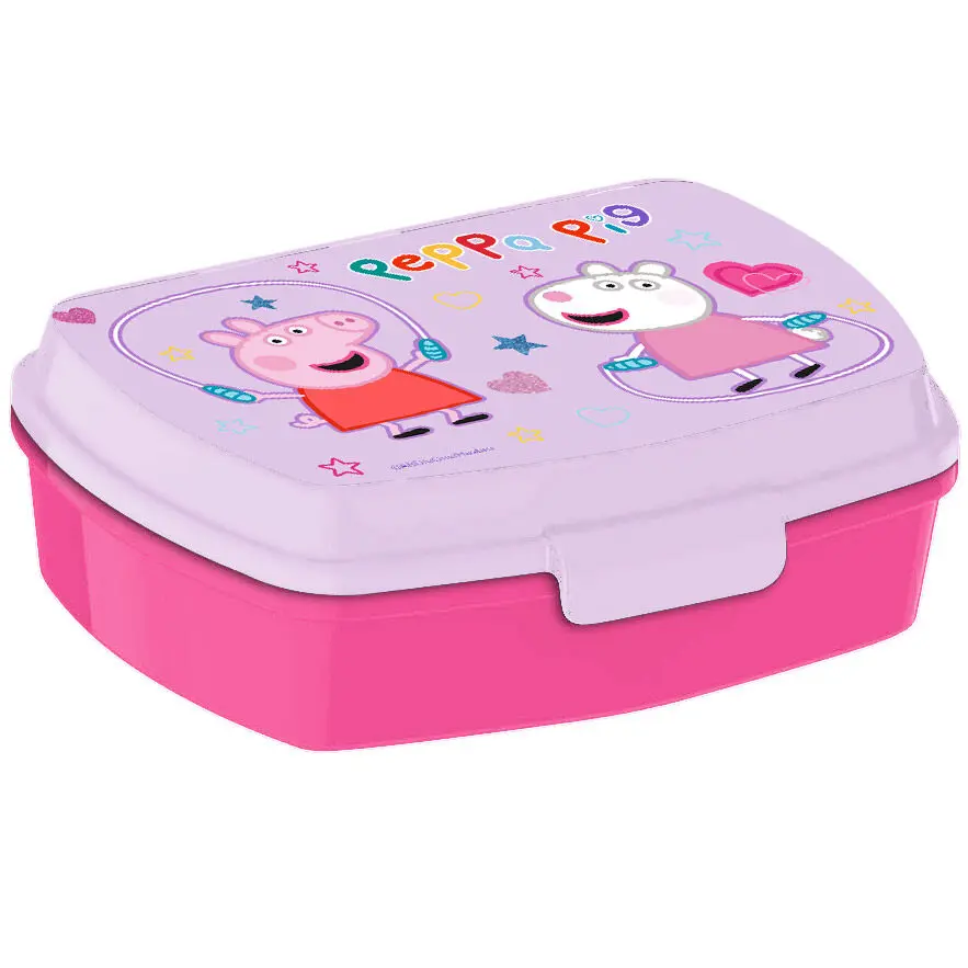 Peppa Pig Lunch box + hliníková fľaša sada 500 ml produktová fotografia